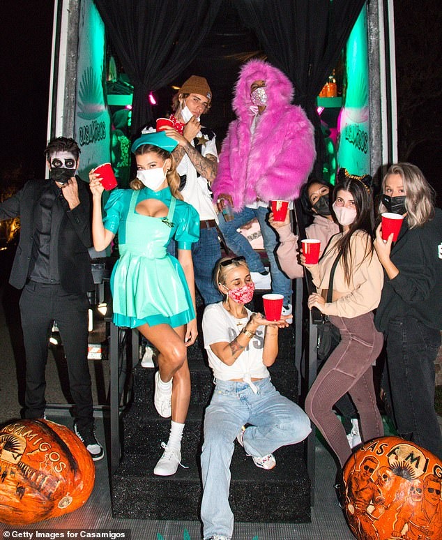 justin bieber hoa trang halloween anh 2