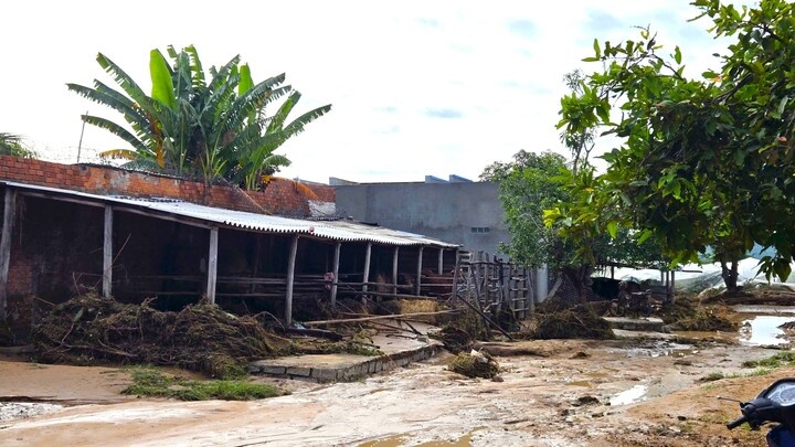 vỡ hồ chứa nước,  Lâm Đồng ảnh 4 vo ho chua nuoc,  Lam Dong anh 4