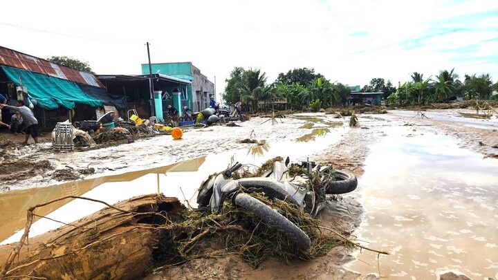 vỡ hồ chứa nước,  Lâm Đồng ảnh 2 vo ho chua nuoc,  Lam Dong anh 2