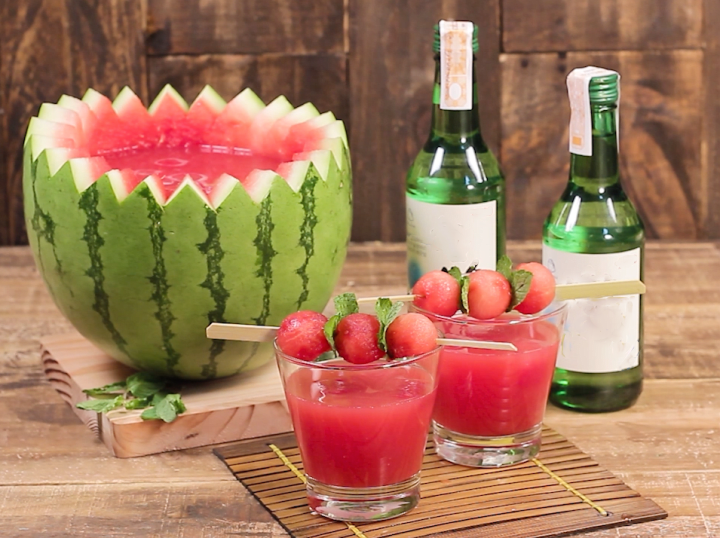 cach mix ruou soju chuan Han Quoc anh 1