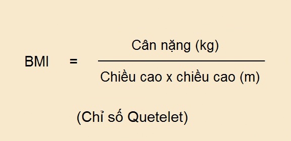 Cach tinh can nang,  chieu cao chuan anh 1