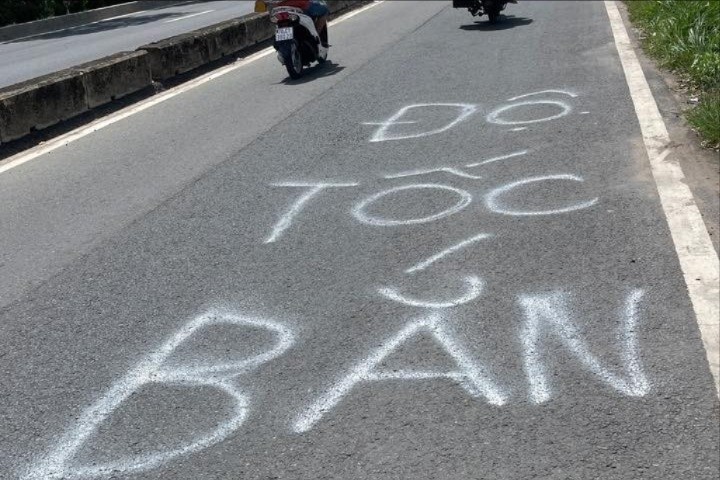CSGT Ban toc do TP.HCM anh 1