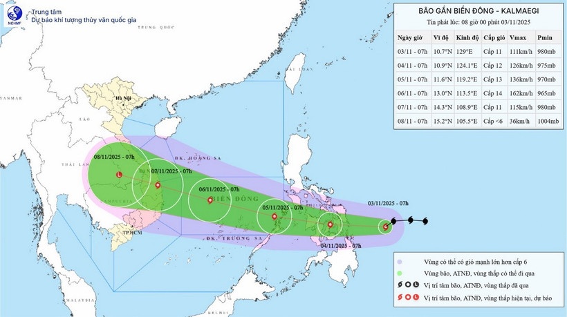 Bão số 13 Bão Kalmaegi ảnh 1 Bao so 13 Bao Kalmaegi anh 1