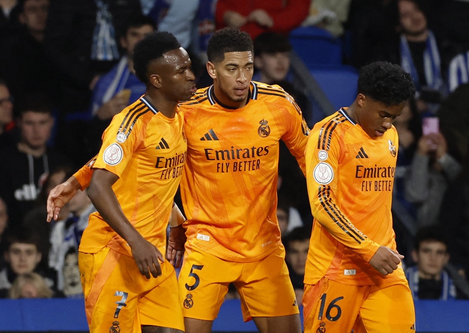 Real Madrid đánh bại Sociedad với tỉ số 1-0.