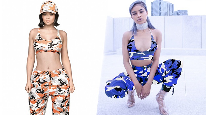 Kylie Jenner bi to copy trang phuc anh 2