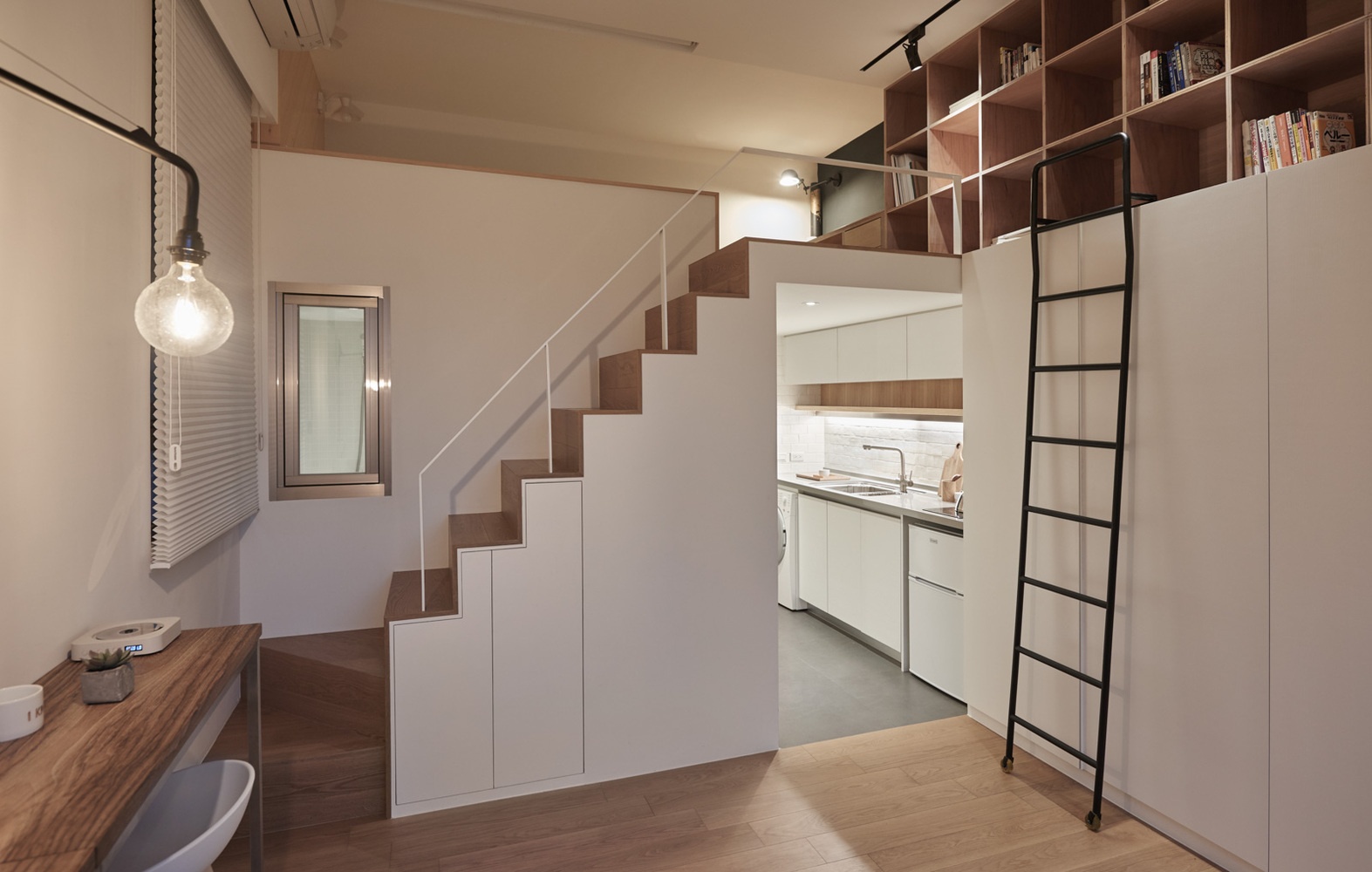 Can ho 21 m² am cung cho nguoi thich doc sach hinh anh 2